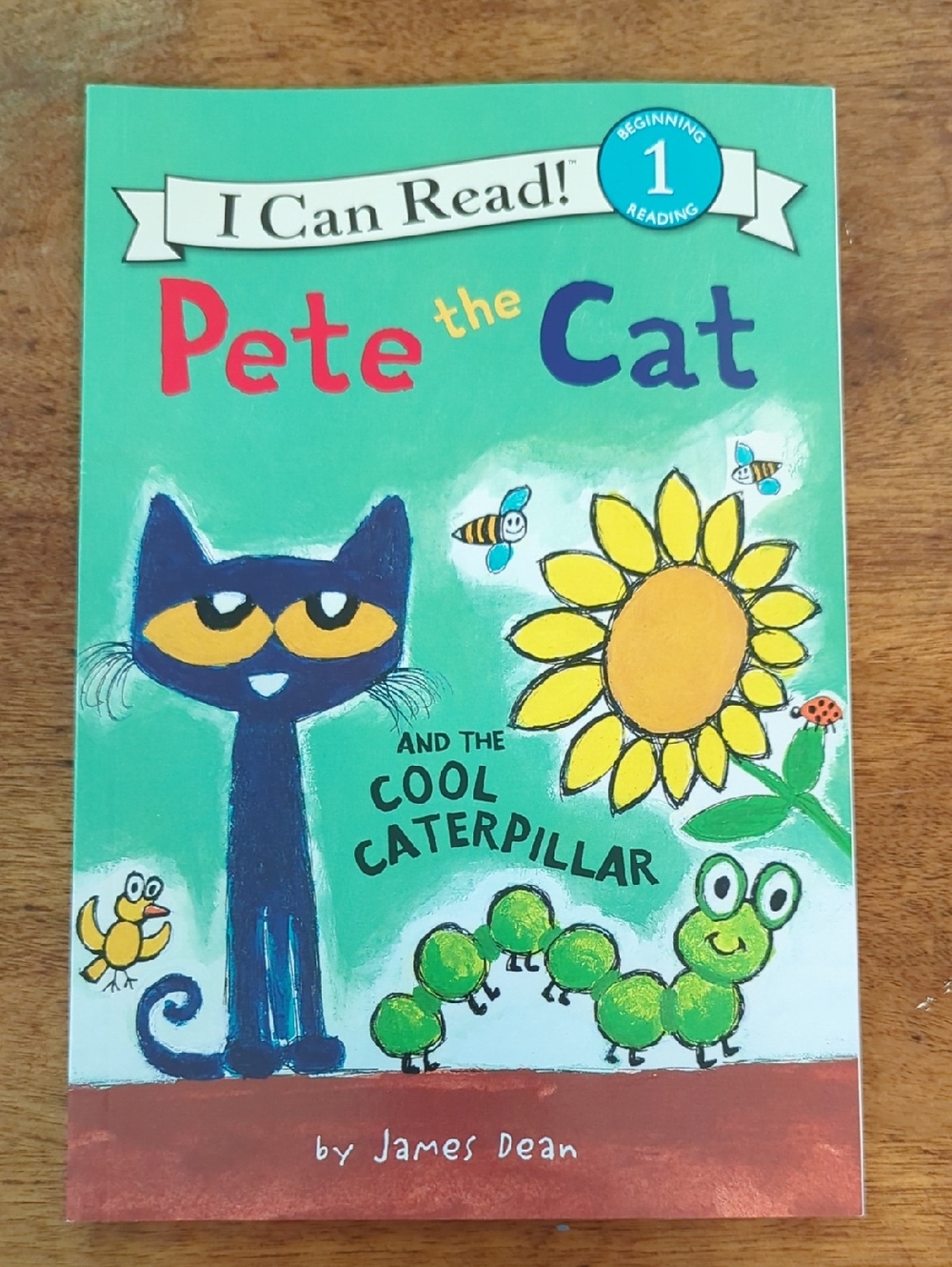 5 ⭐️ for $25 Pete the Cat and the Cool Caterpillar  Book by James Dean